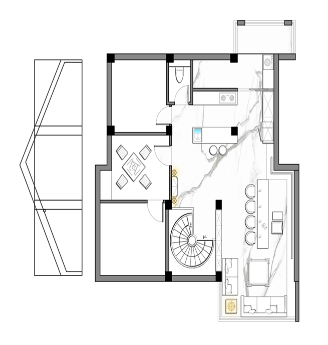水岸尚品別墅法式風格裝修效果圖