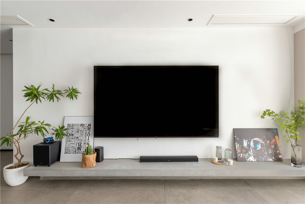 江城雅居現代極簡風格裝修效果圖