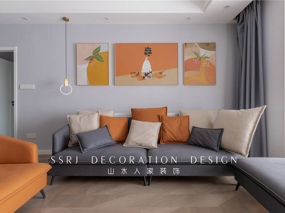 清芷園現代風格裝修效果圖