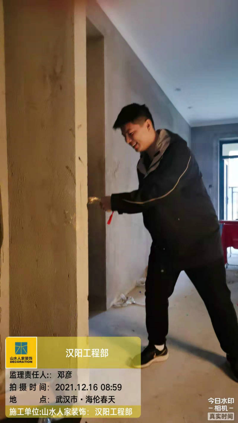 洺悅芳華小區裝修工地開工