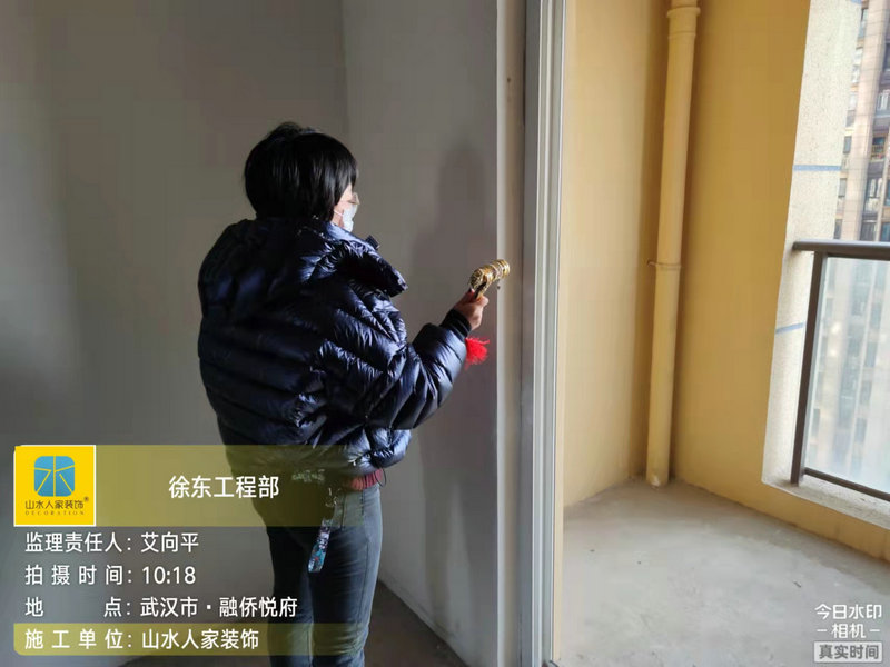 融僑悅府小區裝修工地開工大吉