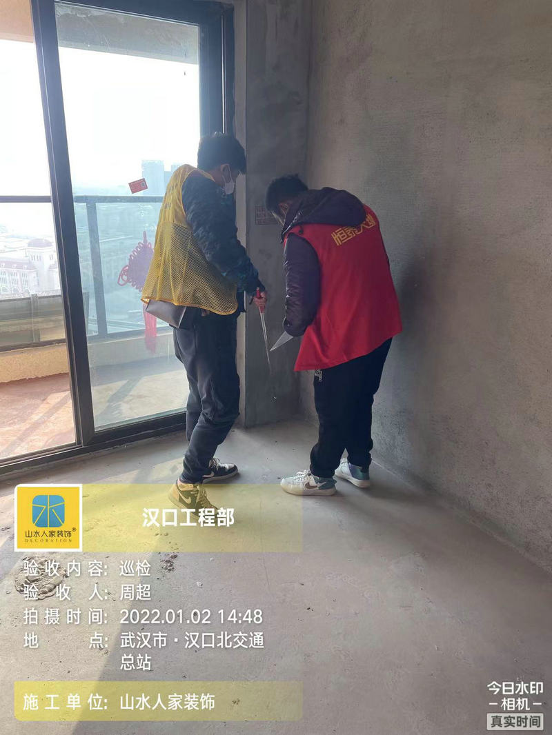 武漢天縱時代城小區收房驗房