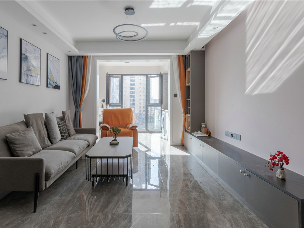 聯投花山郡現代簡約風格裝修效果圖