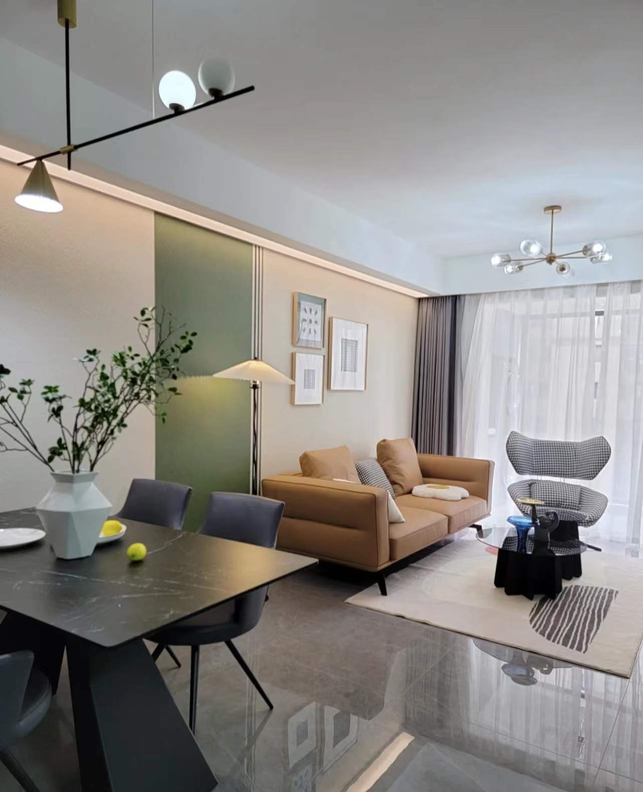 金地天悅現代簡約風格裝修效果圖