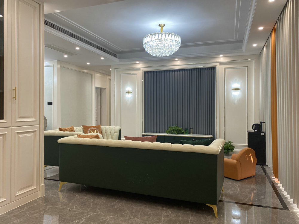 招商東城華府美式輕奢風格裝修效果圖