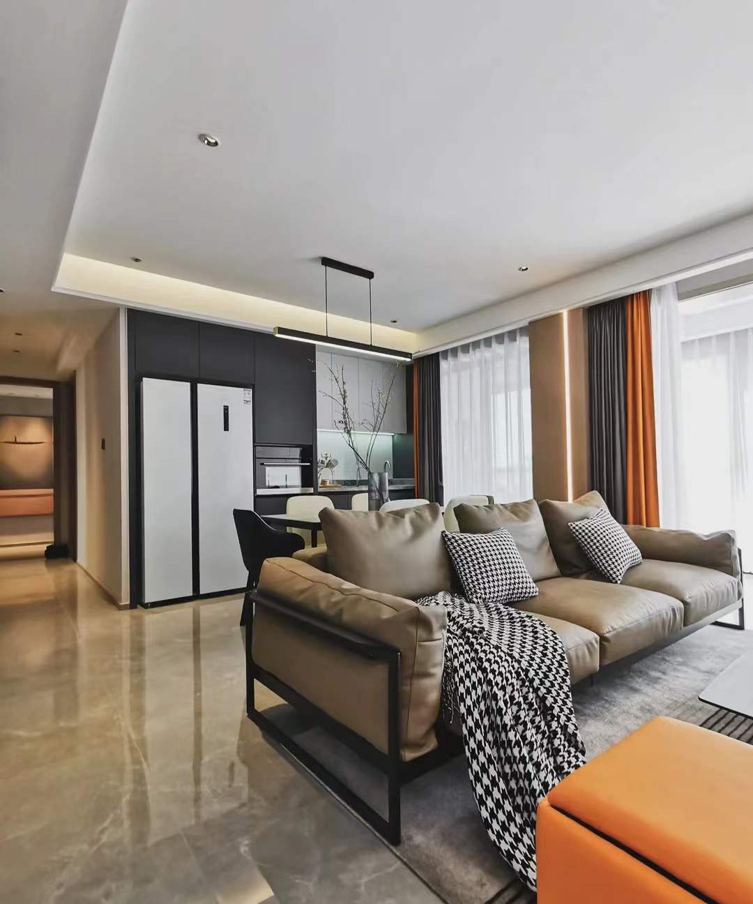 金地格林東郡現代風格裝修效果圖