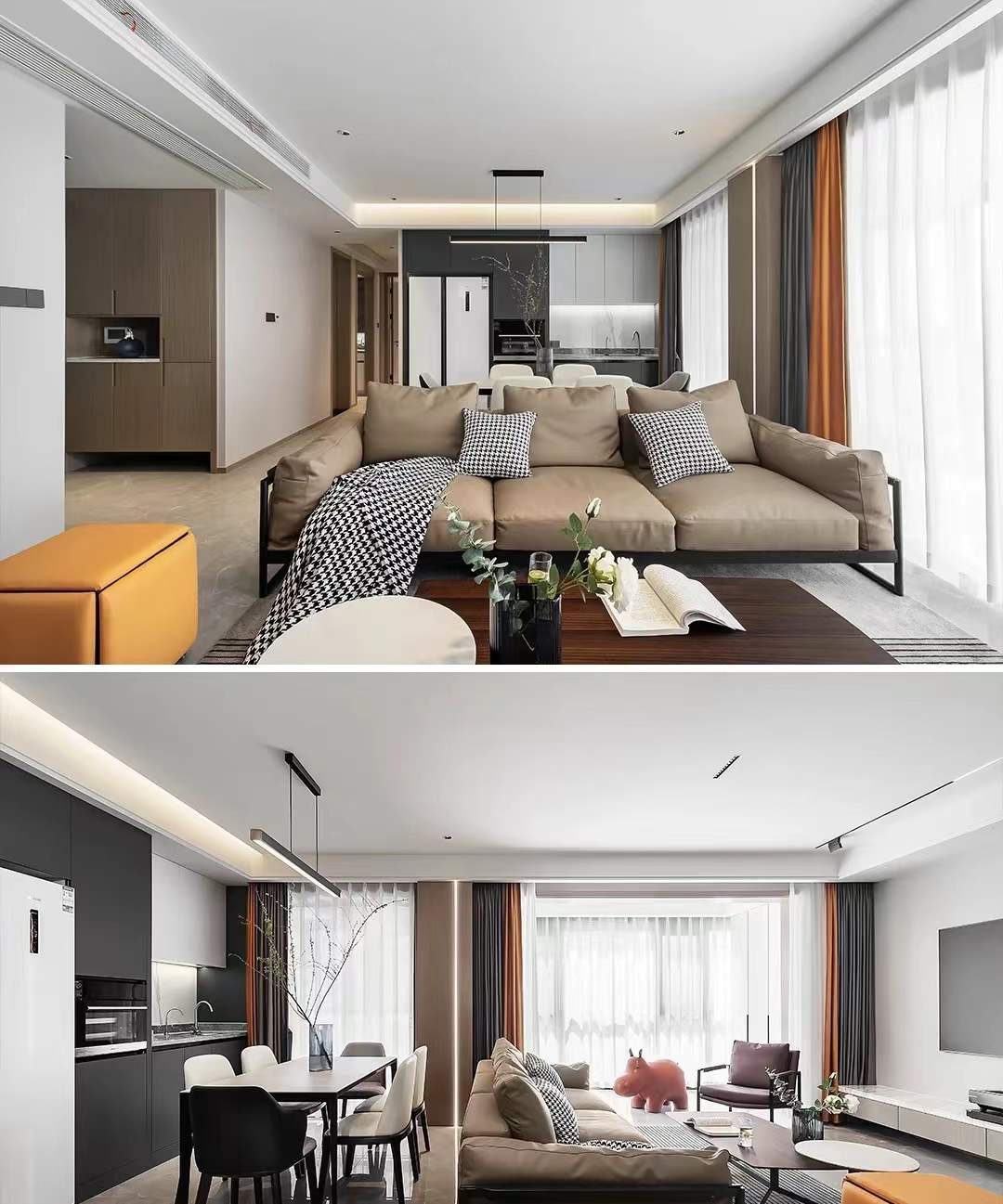 金地格林東郡現代風格裝修效果圖