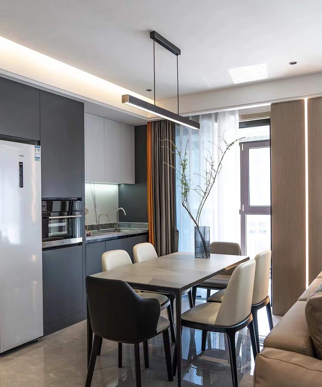 金地格林東郡現代風格裝修效果圖