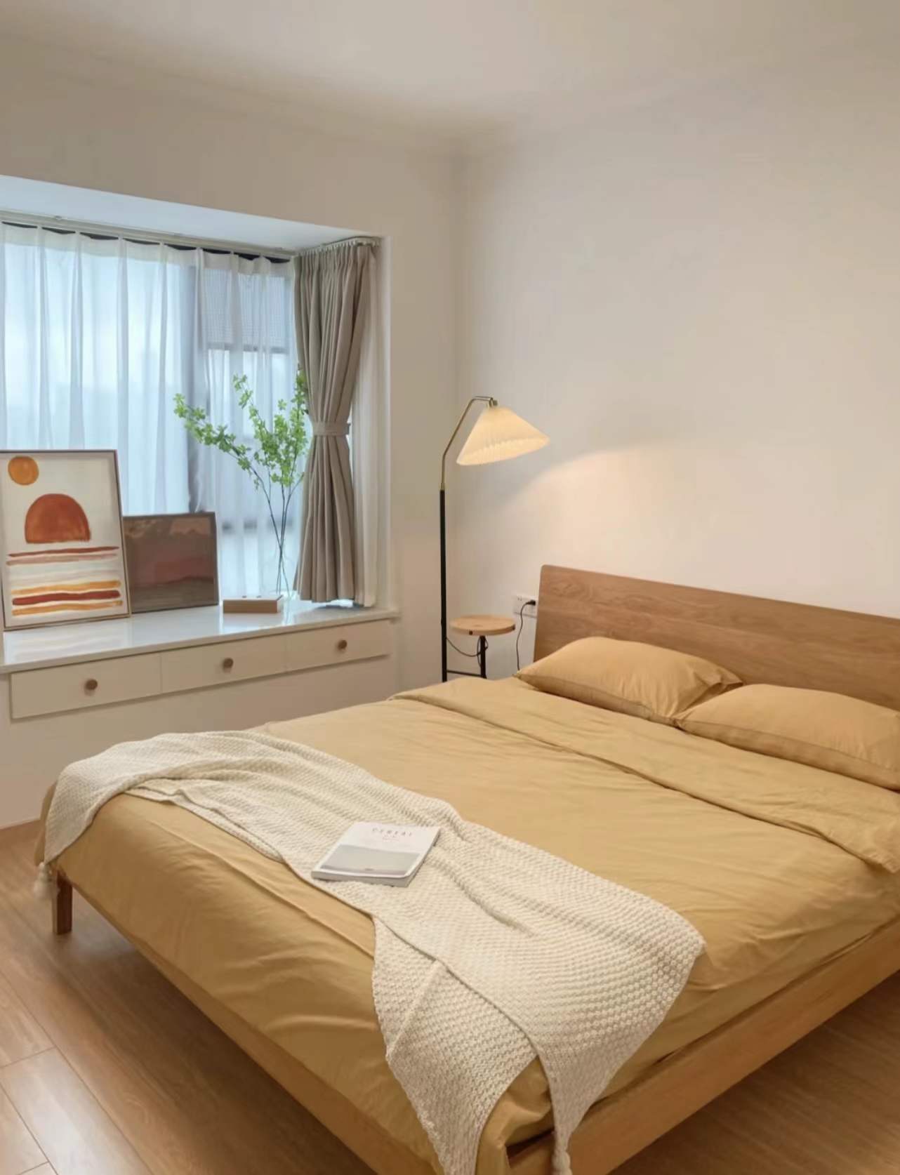 保利華都日式原木風格裝修效果圖