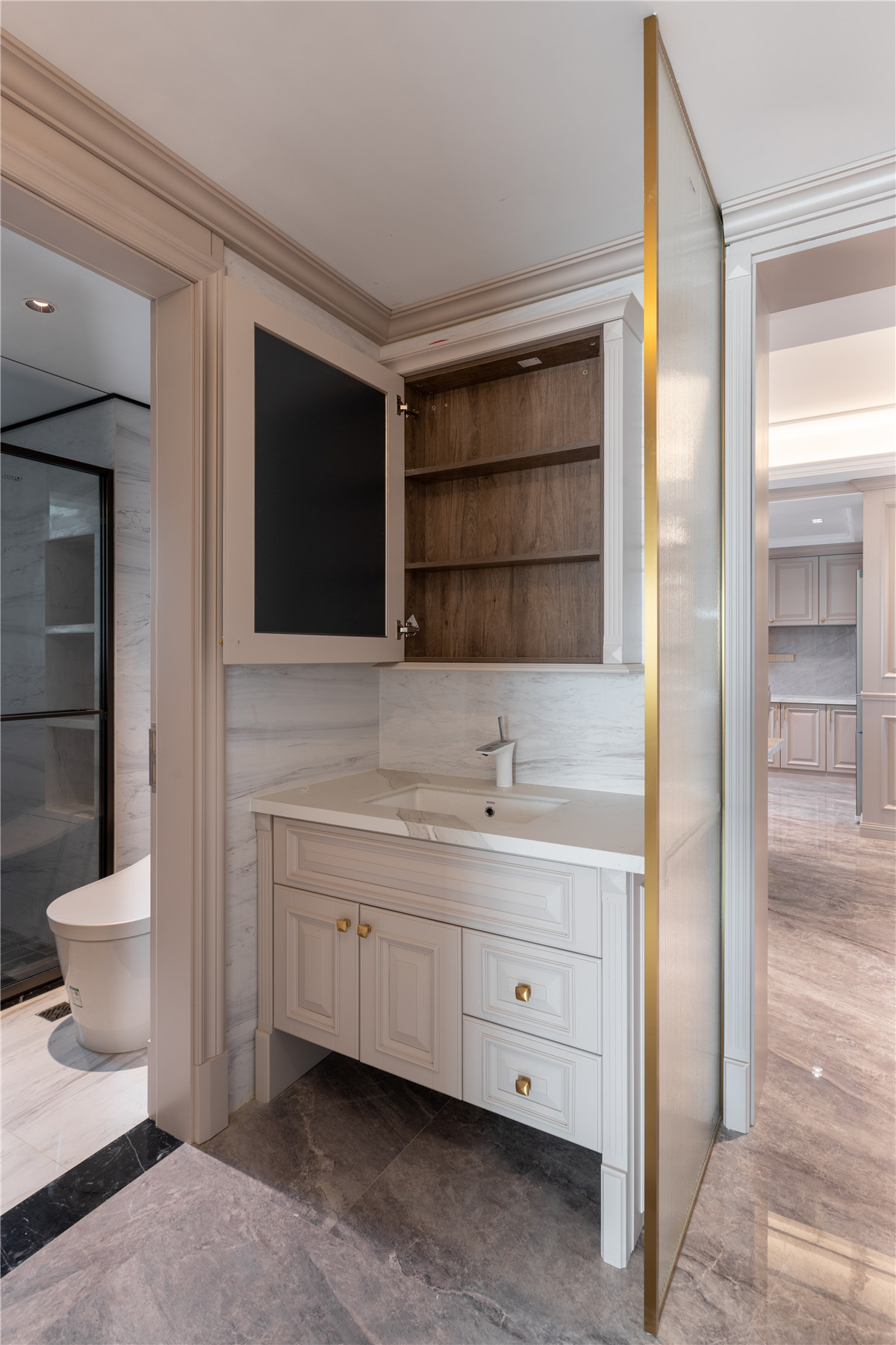 華發外灘首府美式輕奢風格裝修效果圖