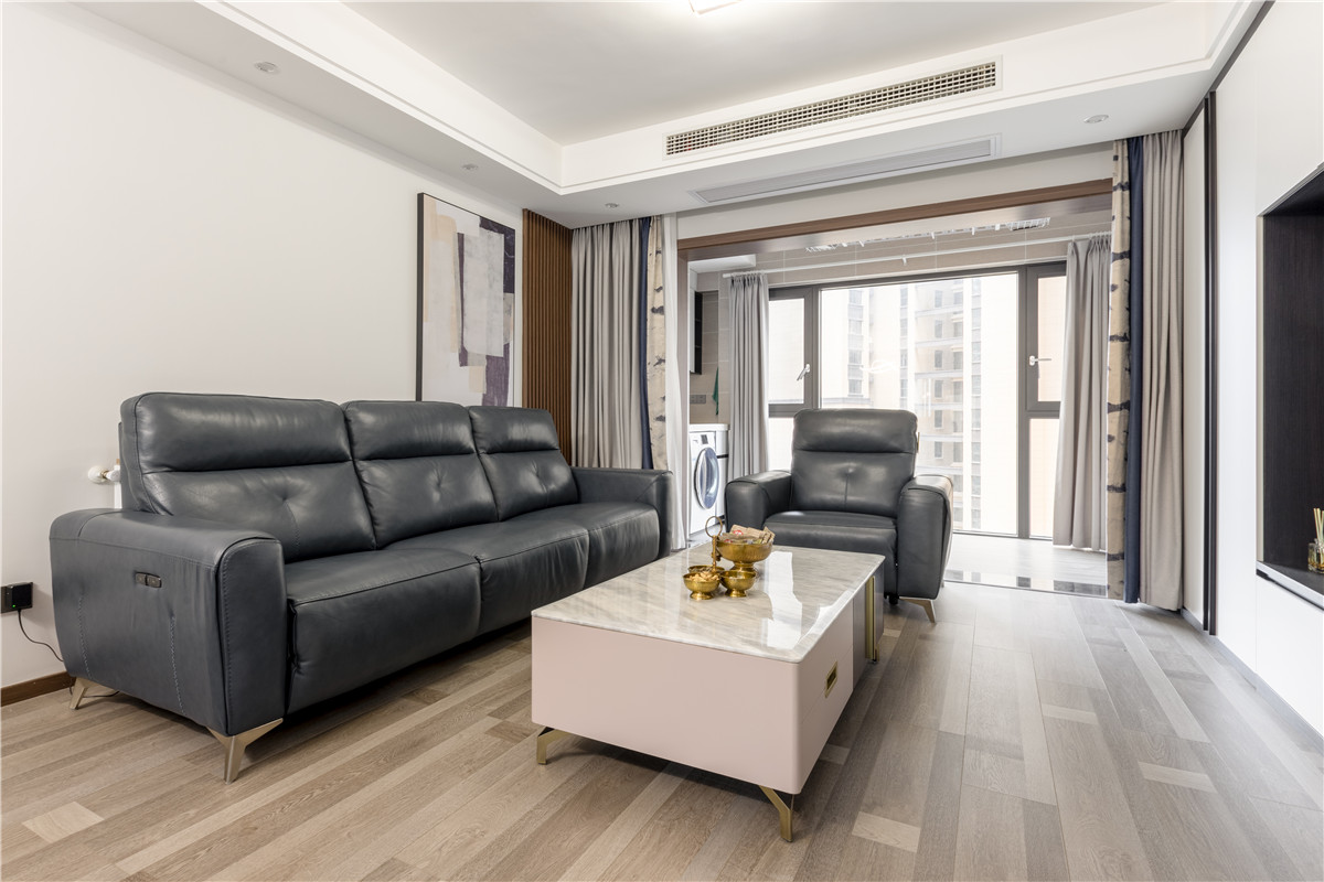 武漢金科城現代風格裝修效果圖