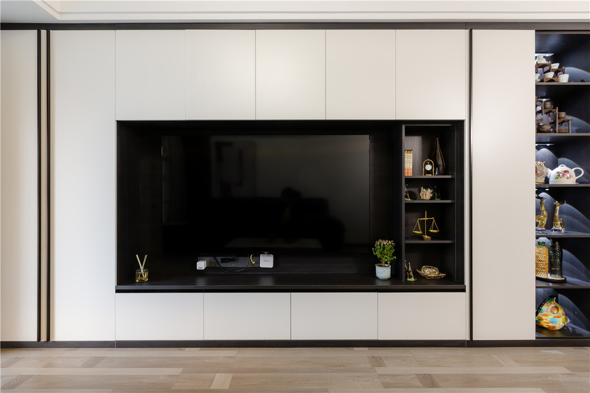 武漢金科城現代風格裝修效果圖