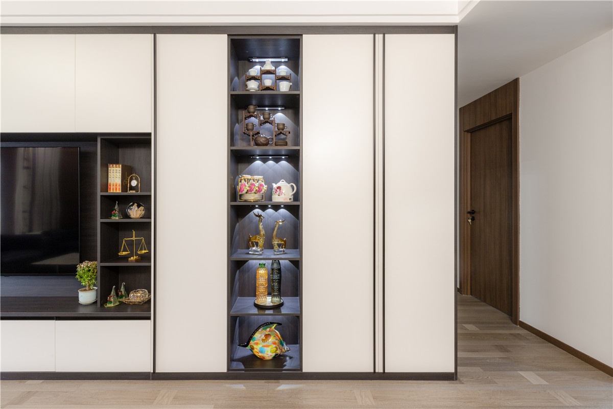 武漢金科城現代風格裝修效果圖