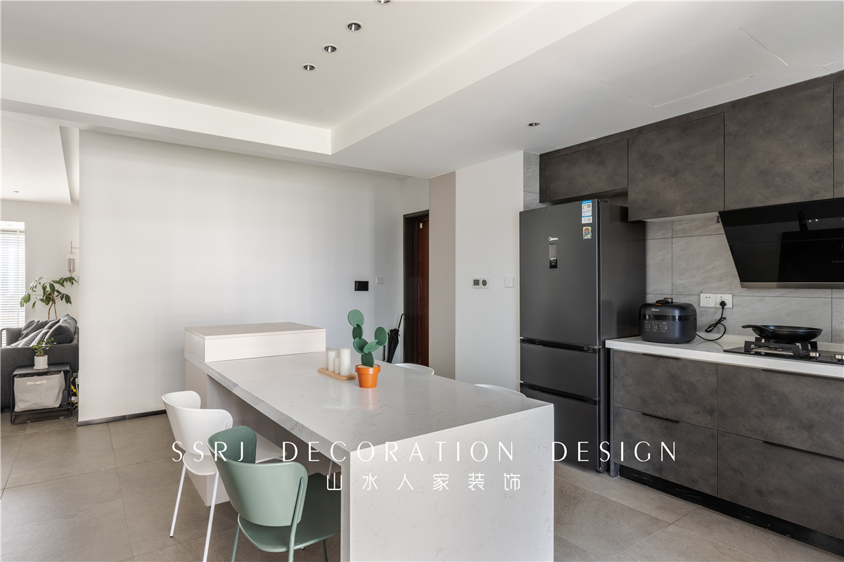 開放式廚房設計裝修效果圖