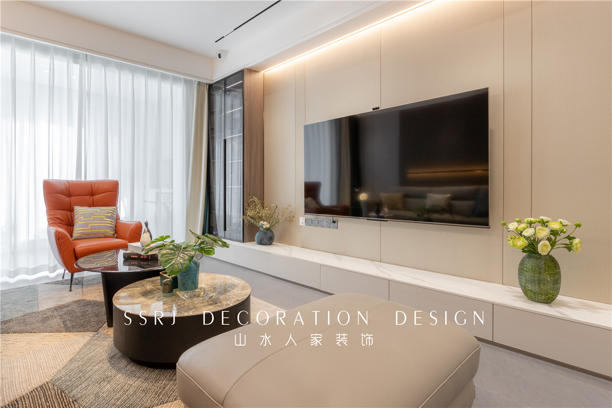 復地海上?，F代風格裝修效果圖