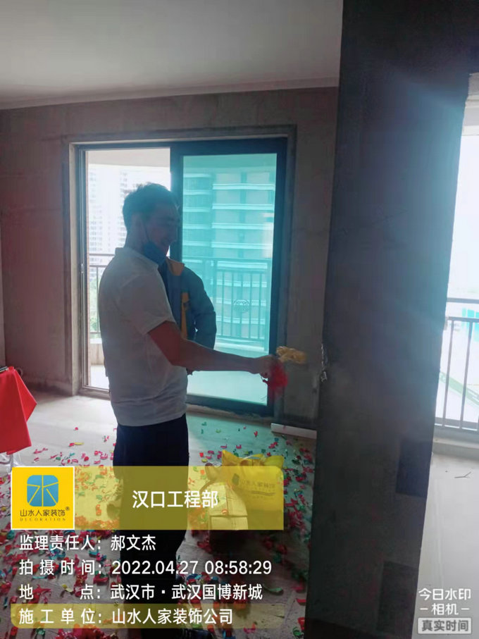 恭祝國博新城2棟業主裝修開工大吉