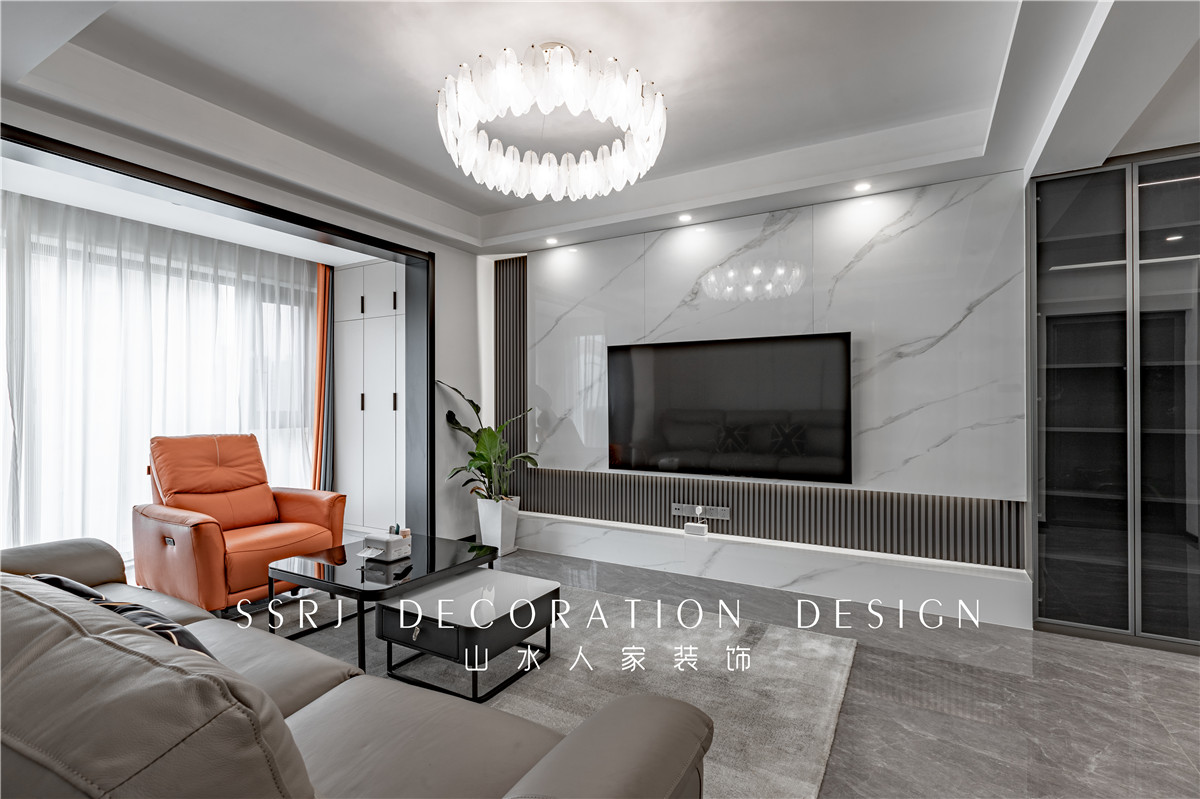 漢口城市廣場現代簡約風格裝修效果圖