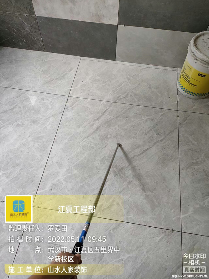 錦上公館裝修工地泥工施工現場