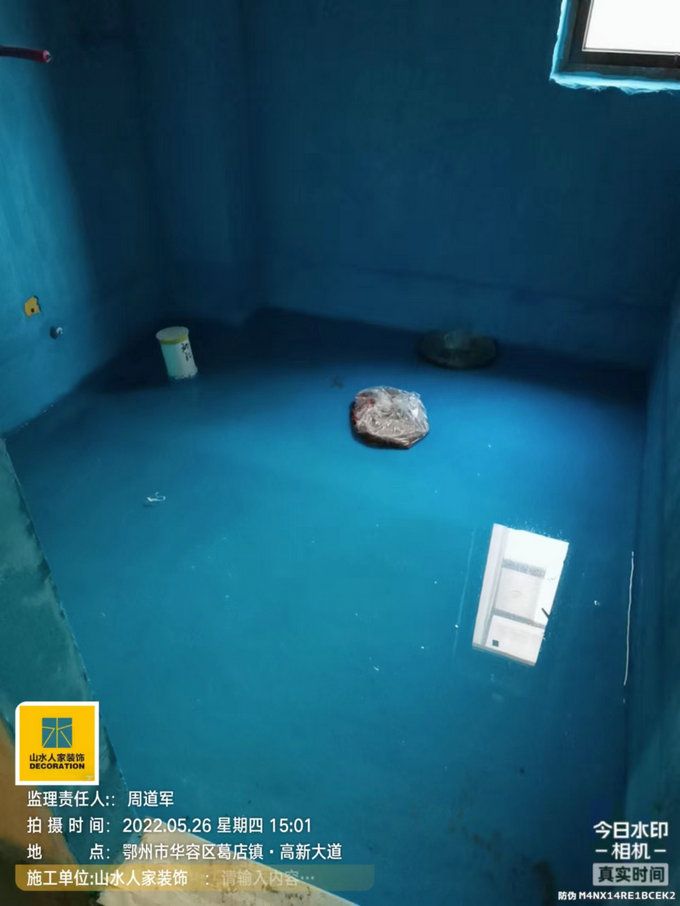 岱家山莊12棟木工、防水施工巡檢