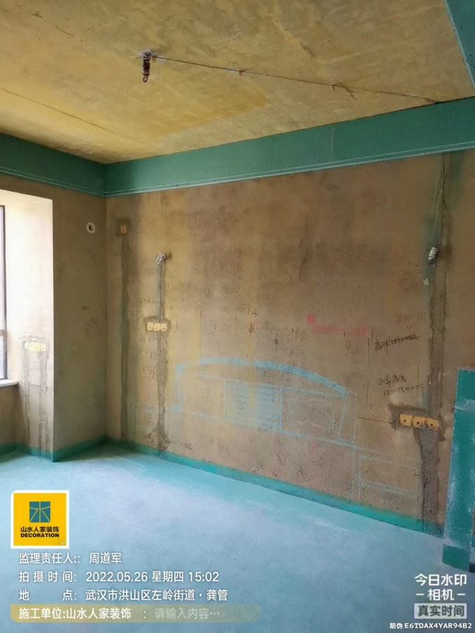 岱家山莊12棟木工、防水施工巡檢