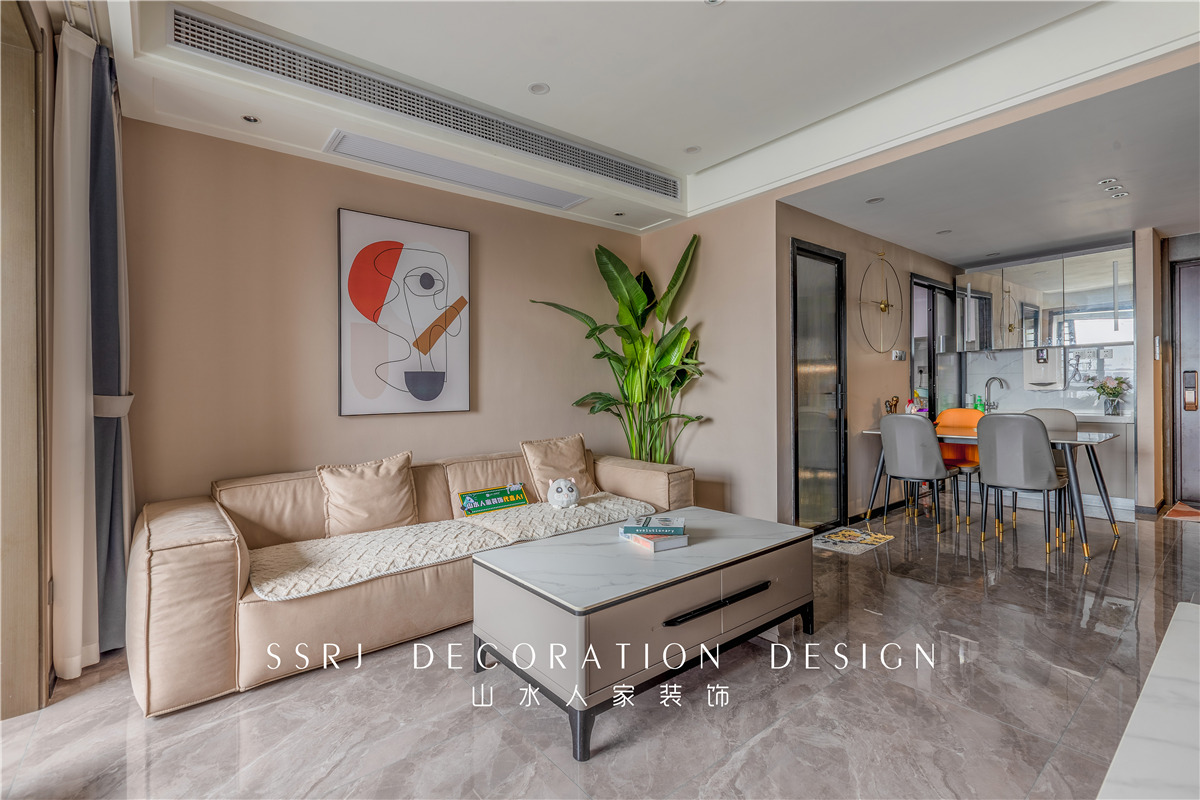 福星華府峯境現代簡約風格裝修效果圖