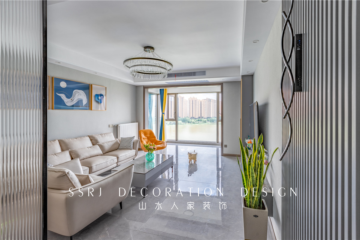 菩提苑200平現代風格裝修效果圖