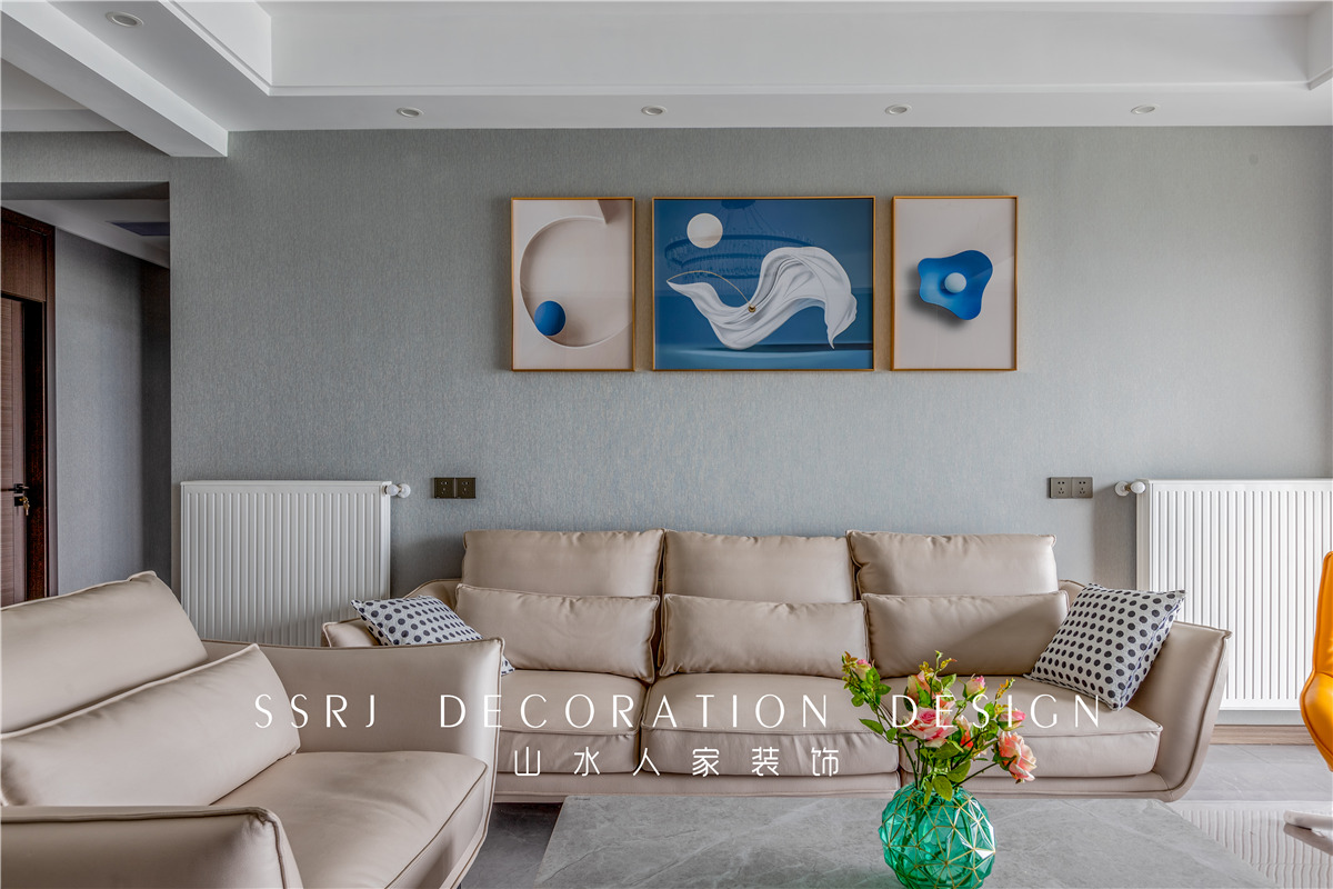 菩提苑200平現代風格裝修效果圖