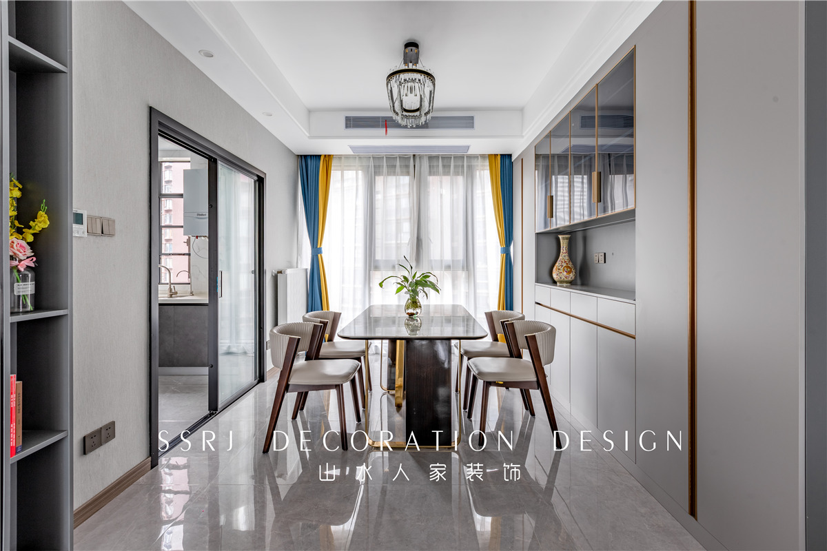 菩提苑200平現代風格裝修效果圖