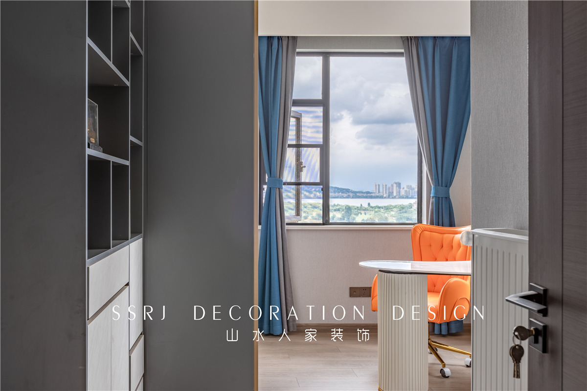 菩提苑200平現代風格裝修效果圖