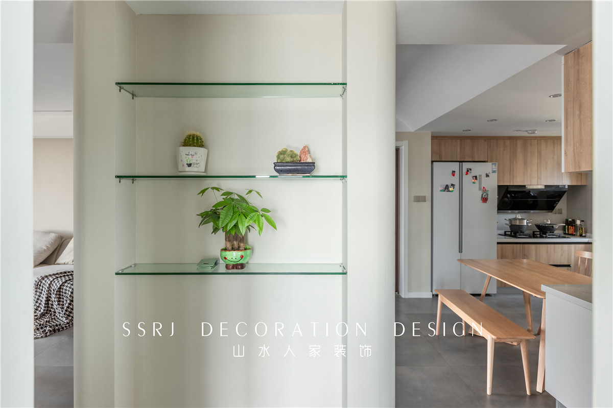 華潤翡翠城北歐風格裝修效果圖