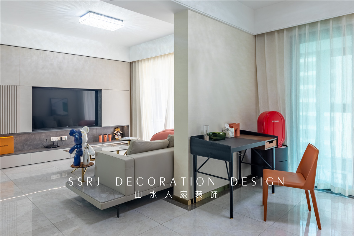 長存花園150平輕奢風格裝修效果圖