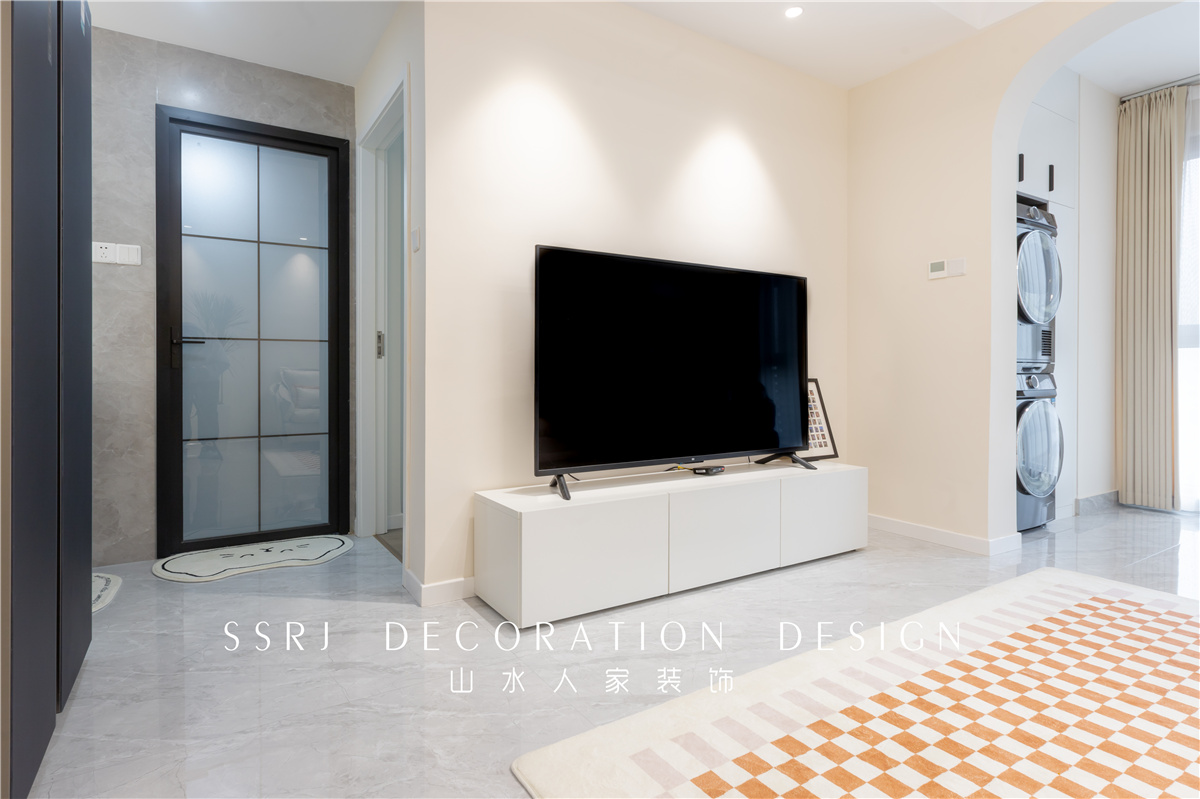 聯投花山郡97平現代風格裝修效果圖