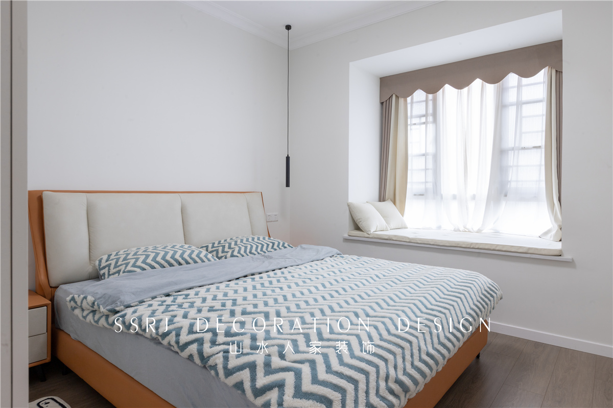 聯投花山郡97平現代風格裝修效果圖