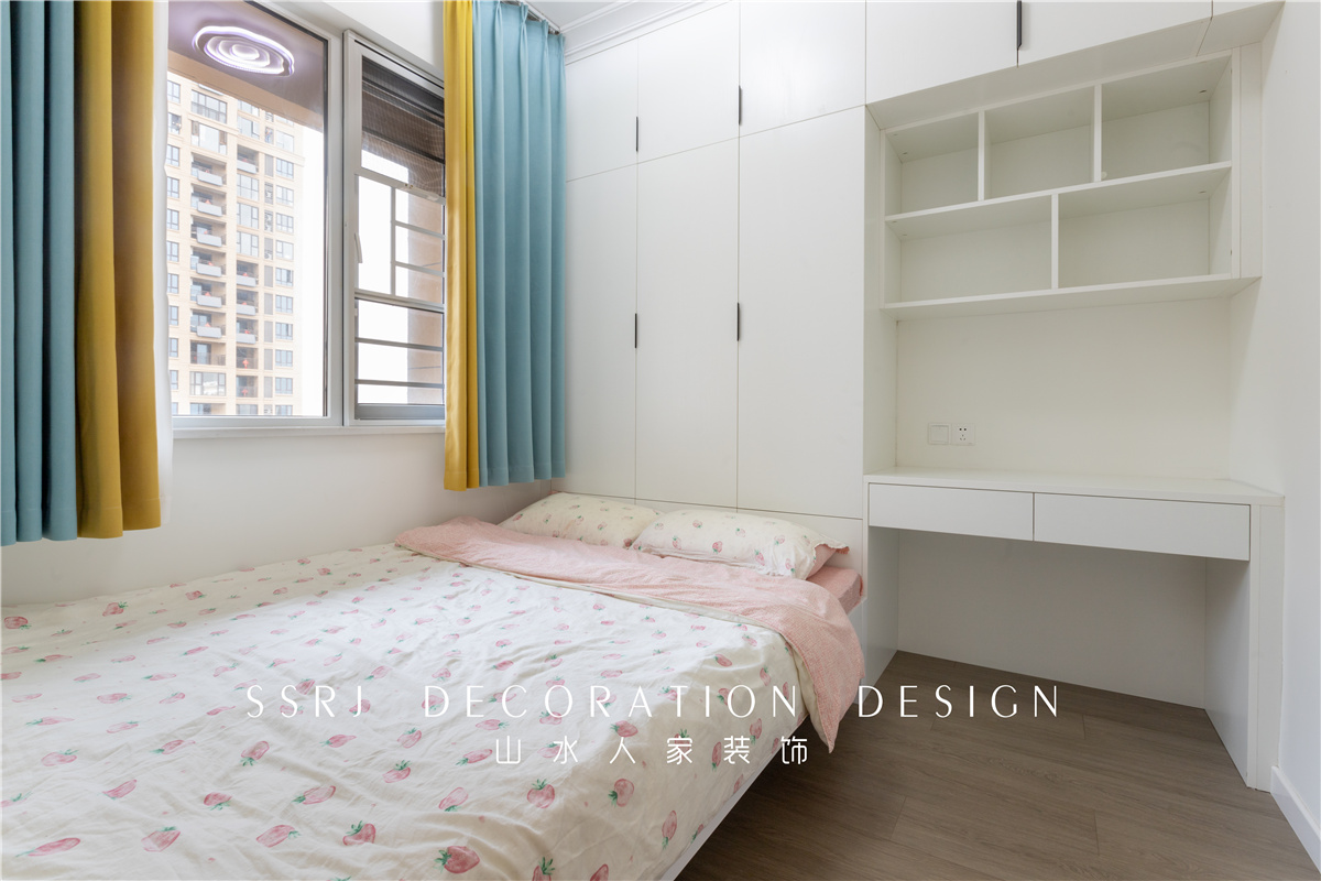 聯投花山郡97平現代風格裝修效果圖