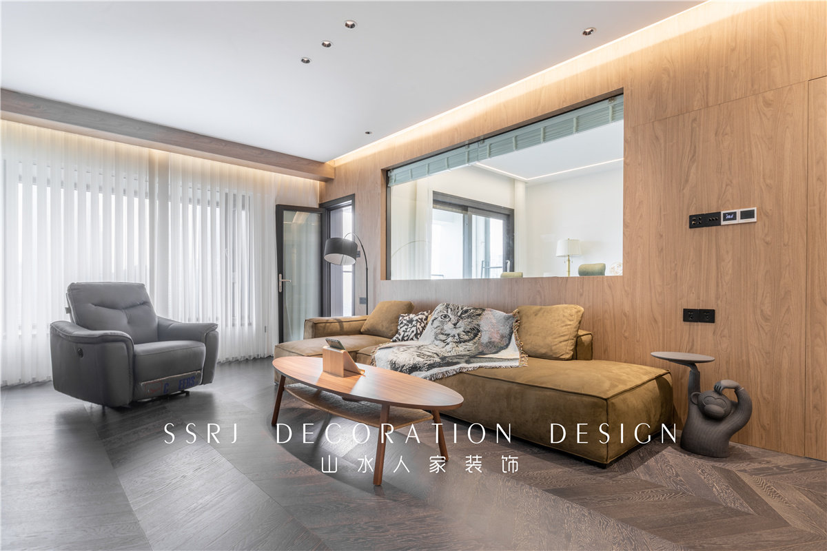 兩湖總都現代風格裝修效果圖