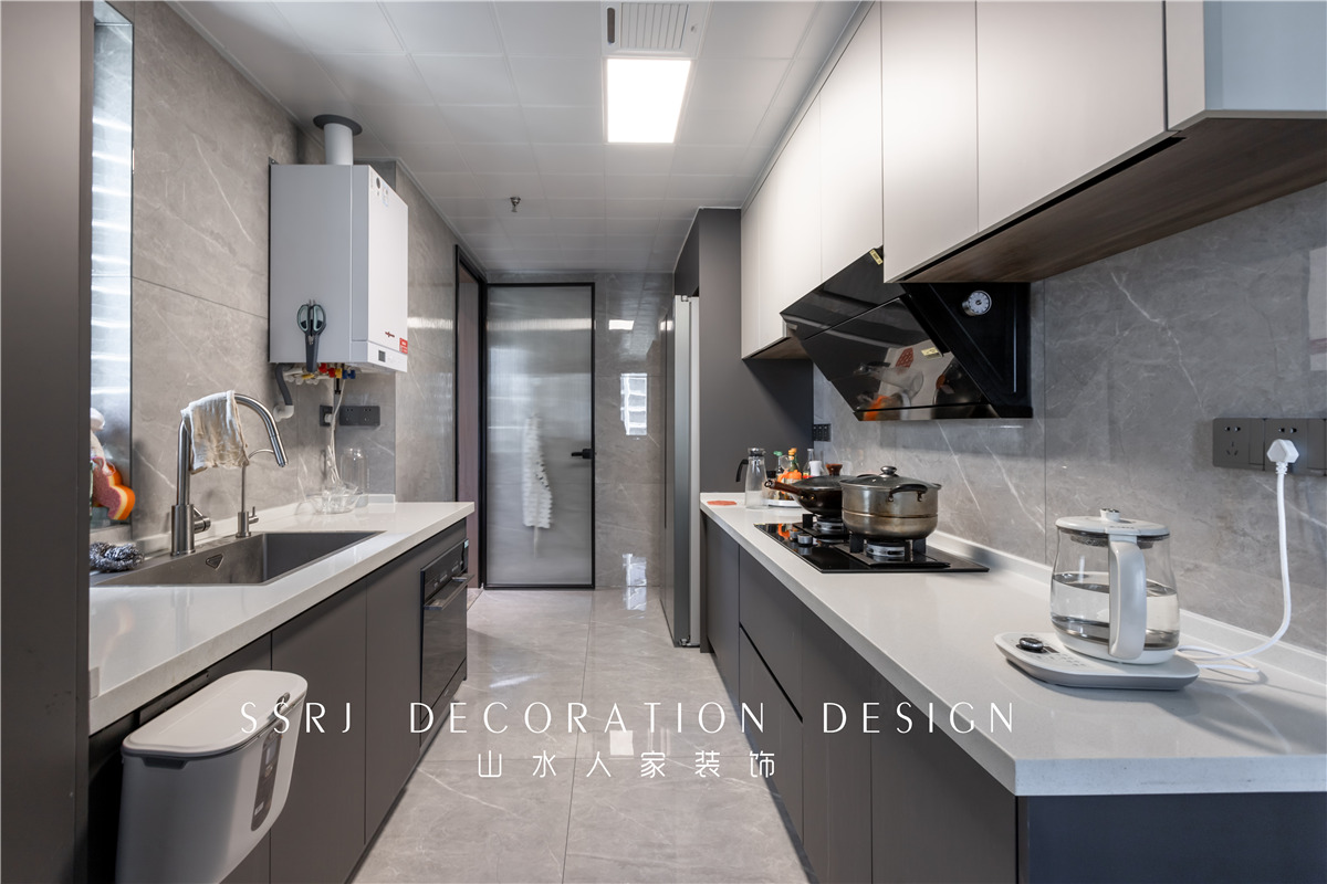 華發外灘首府180平現代風格裝修效果圖