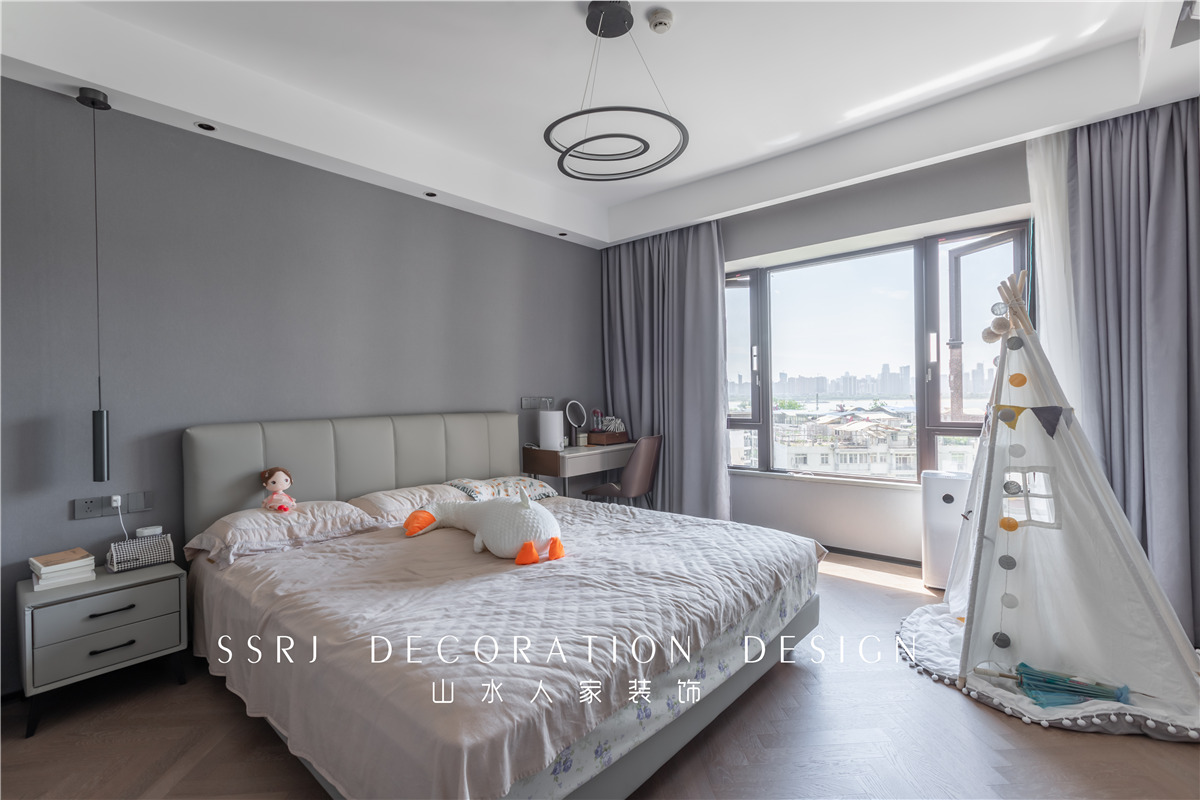 華發外灘首府180平現代風格裝修效果圖