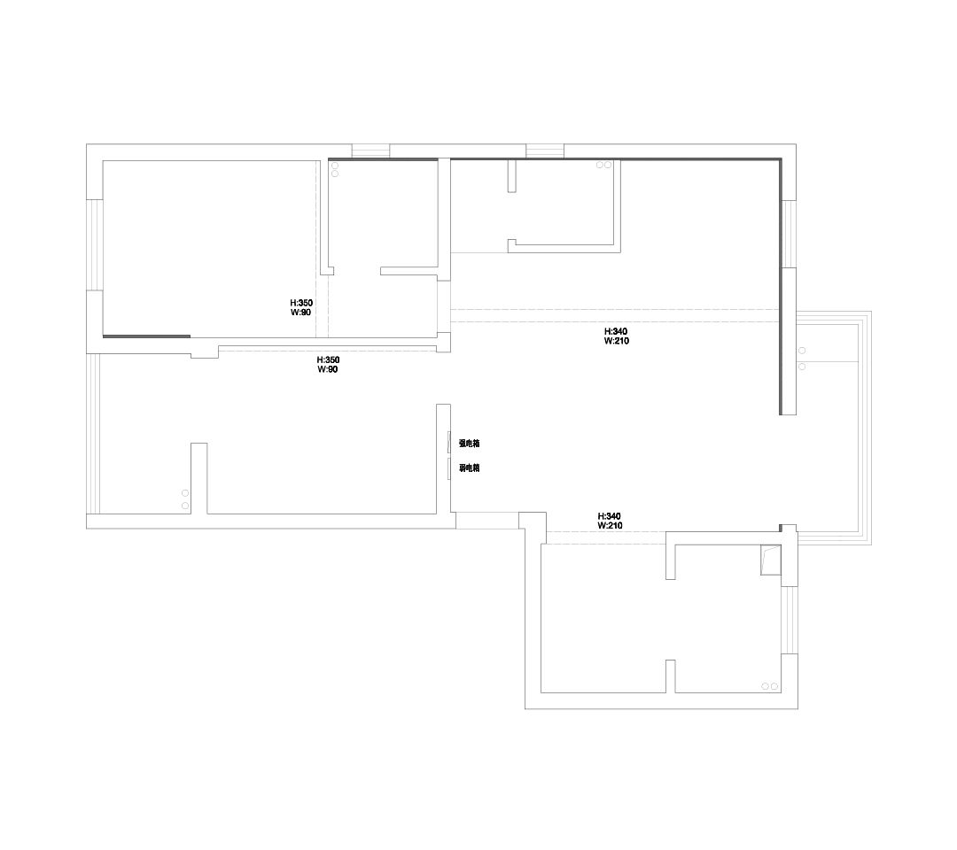 丹亭懿府現代風格裝修效果圖