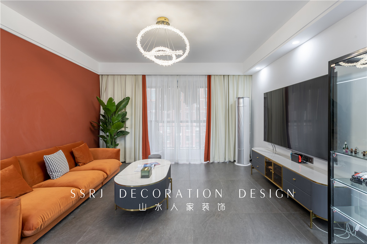 葛洲壩世紀花園混搭風格裝修效果圖