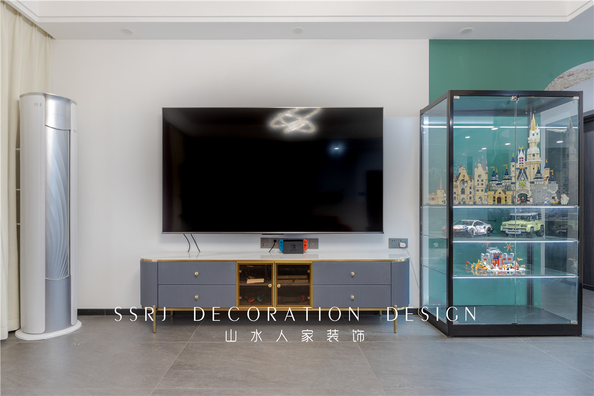 葛洲壩世紀花園混搭風格裝修效果圖