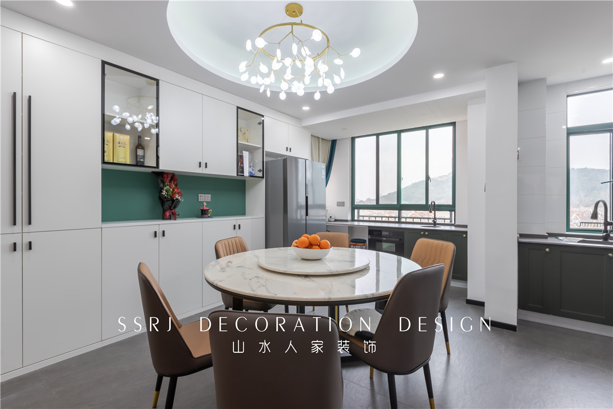 葛洲壩世紀花園混搭風格裝修效果圖