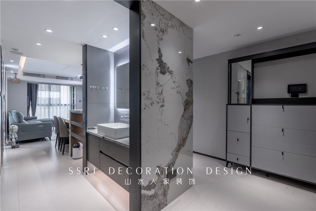 南湖壹號現代風格裝修效果圖