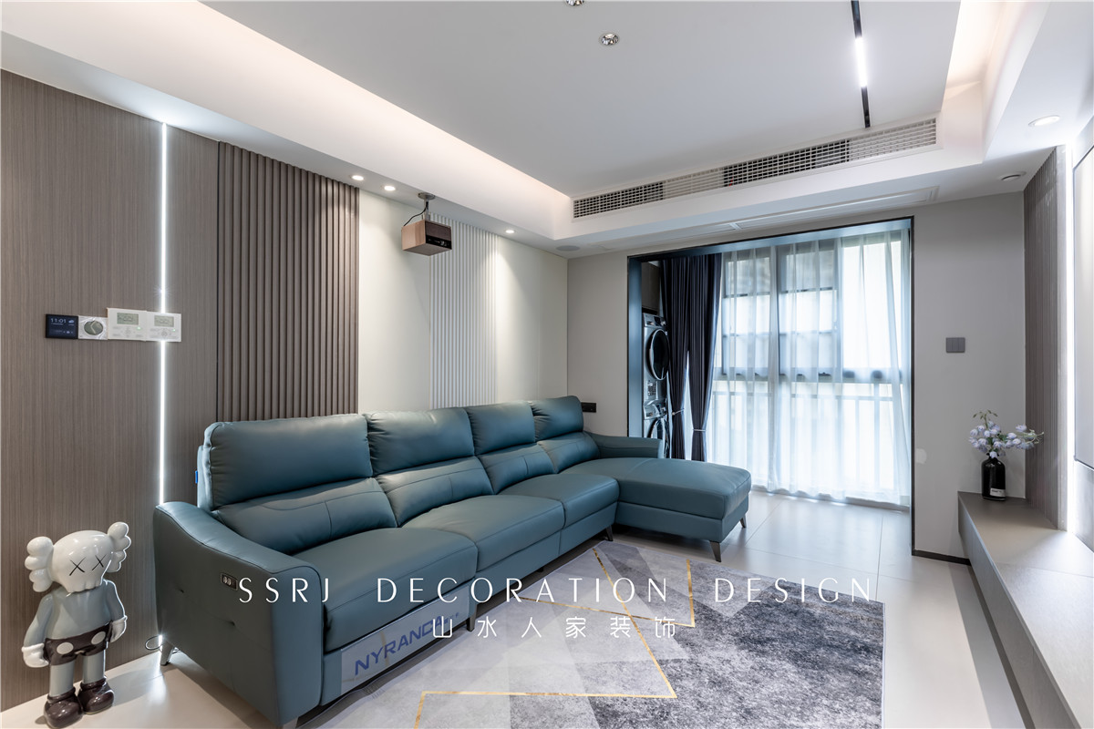 南湖壹號現代風格裝修效果圖