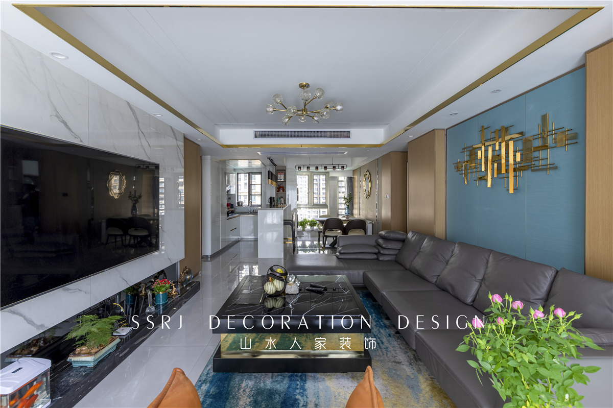 東湖城現代簡約風格裝修效果圖