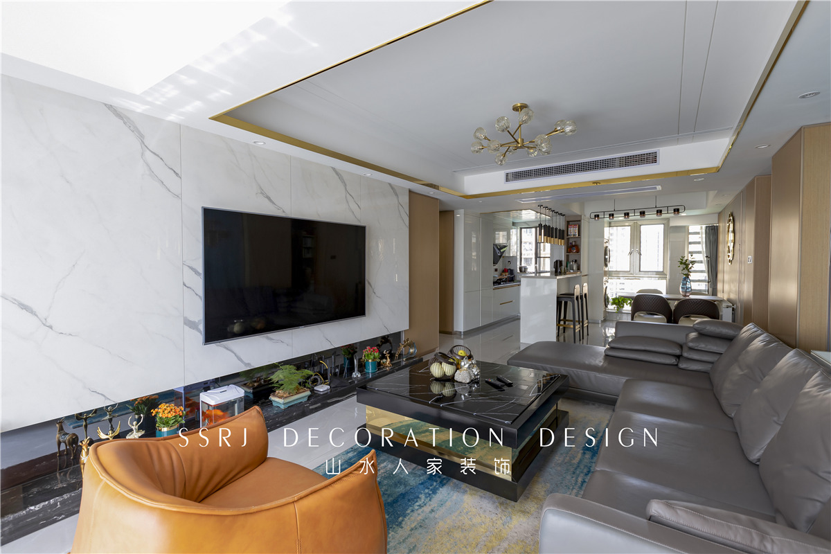 東湖城現代簡約風格裝修效果圖