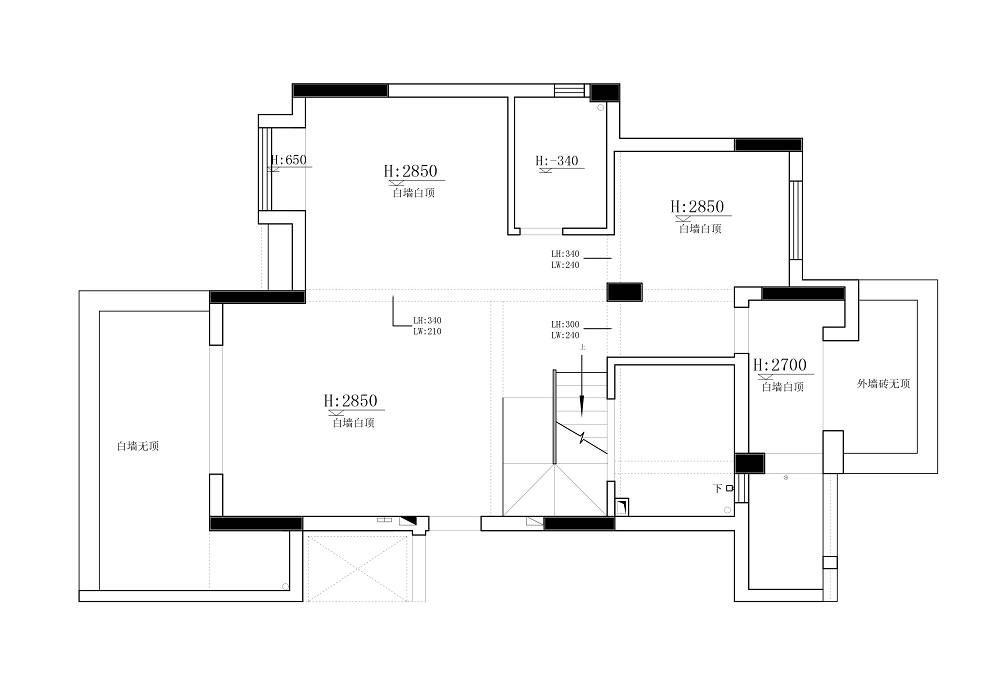 聯投金色港灣美式風格裝修效果圖