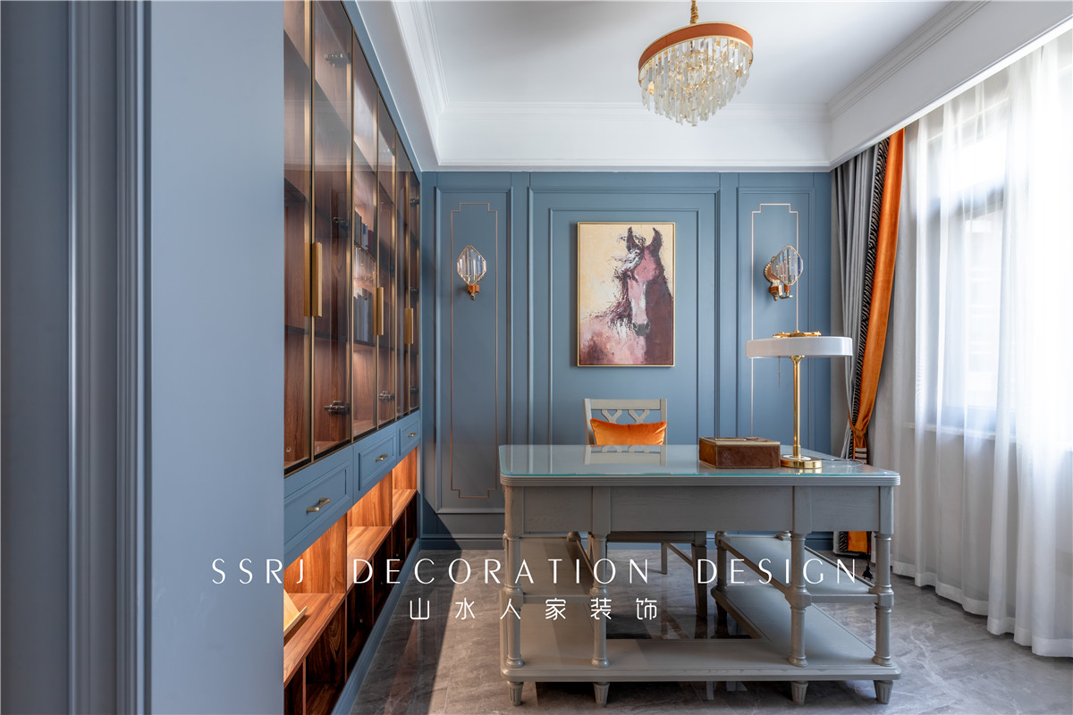 聯投金色港灣美式風格裝修效果圖