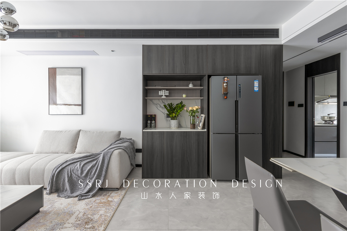 南益名悅華府極簡風格裝修效果圖