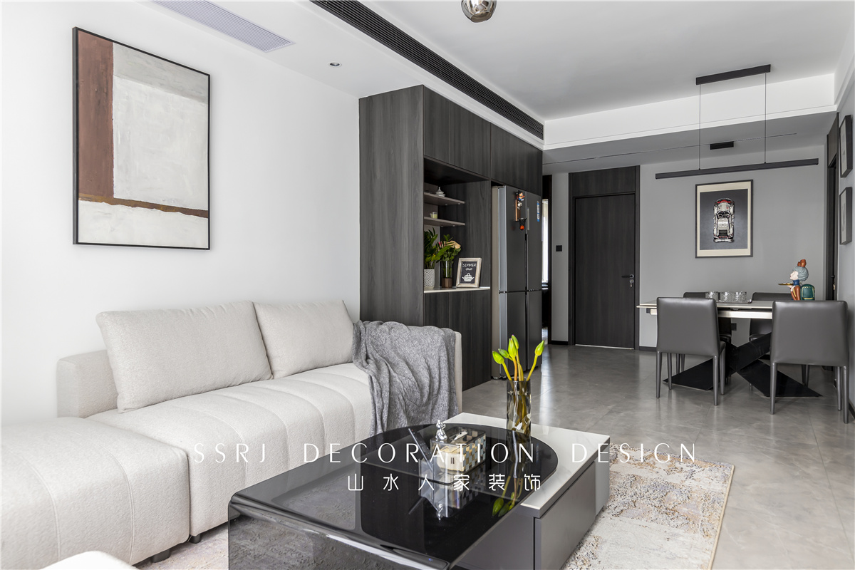 南益名悅華府極簡風格裝修效果圖