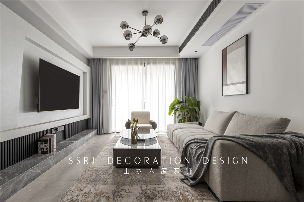 南益名悅華府極簡風格裝修效果圖